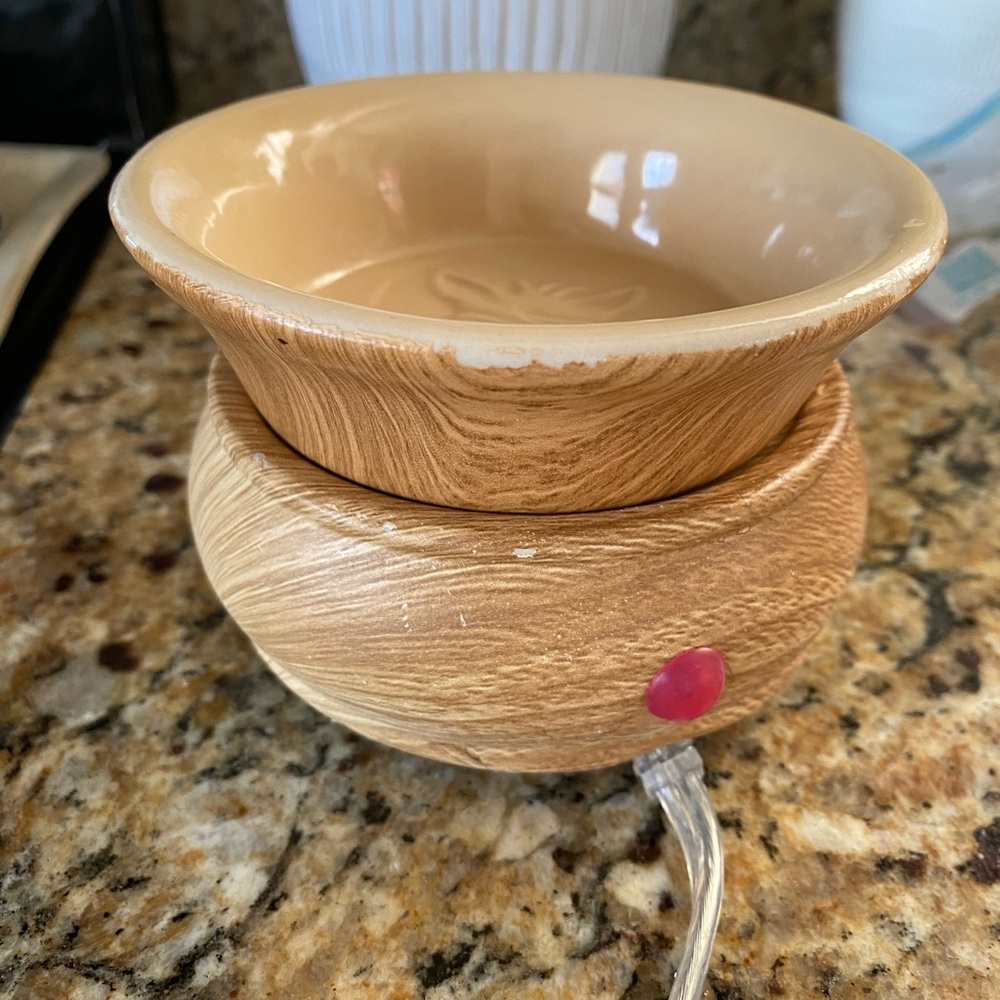 Pink Zebra wax warmer